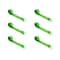 Tie 4 Safe 2" x 10' Lasso Strap w/ O Ring Auto Tie Down Wheel Lift Tow Truck Trailer Green, 6PK TWS21-510-W9-GR-C-6 - alternate 1